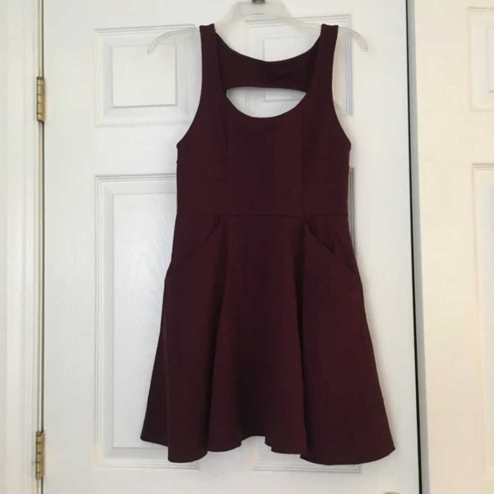 Urban Outfitters Maroon Dress